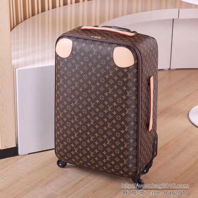 路易威登LV 20寸登機箱 超耐磨損萬向輪 加厚全鋁合金 經典百搭款拉箱  xbt1094